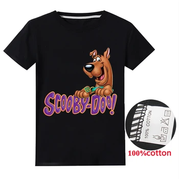 2020. Aastaks Uued Scooby Doo Multikas T-Särgid Lastele, Beebi Ja Poiste Riided Naljakas Prindi Kids Puuvillased Topid Tüdrukud Tshirts Haine Pentru Copii