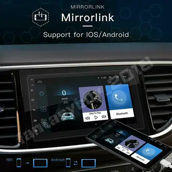 2020. aastal Ümberehitatud 2 DIN Android 9.1 Auto Raadio Multimeedia Video Mängija Autostereo GPS DVD Navigatsioon, Bluetooth, USB, Raadio juhtseade