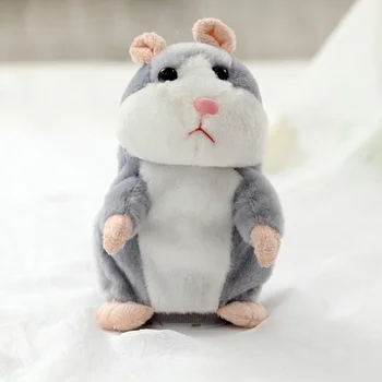 2020 Hot Müük 16cm Kawaii vene Räägi Hamster Täistopitud Mänguasi Heli salvestamine Palus Hamster Valentine Jõulud Kingitus lastele