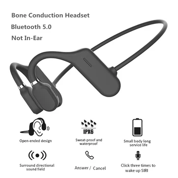 2020 Kaasaskantav Luu Juhtivus Kõrvaklapid Bluetooth-Sport Kõrvaklapid IP56 Headset Stereo Käed-vaba Mikrofoniga