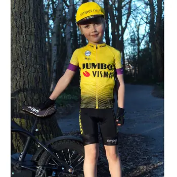 2020 Lapsed Jalgrattaga Riided Lühikesed Varrukad Suvel Jalgrattaga Jersey Komplekt Poistele MTB Ratas Laste Jalgratas Bike Kanda jalgrattasõit komplekt