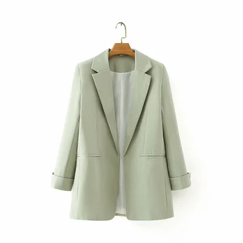 2020 Naiste hele roheline ülikond pant ülikonna pintsak komplekt jope & püksid püksid, 2 tk komplekt office lady koo kanda ülikond, komplekt naistele