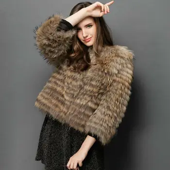 2020 naiste uued looduslik pesukaru karusnahast jakk reaalne hõbe rebane karusnaha lühike mantel talvel soojust mood vabaaja Euroopa street odraiva