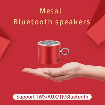 2020 Super-mini Kaasaskantav Bluetooth Kõlar Parima Heli Bassi Remote Shutter Kontrolli Väike Juhtmeta Kõlar Boombox Telefonid TK