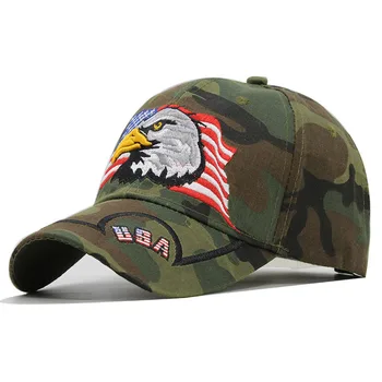 2020 USA Lipu Eagle 3D Tikandid Baseball Cap Snapback Mütsid Casquette Mütsid Paigaldada Vabaaja Gorras Isa Mütsid Mehed Naised