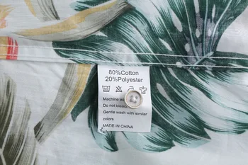 2020 Uute Tulijate Meeste Mood Brändi Suvel Lehed Flower Print Lahti Lühikesed Varrukad Casual Särk Mees Havai Stiilis Beach Särk