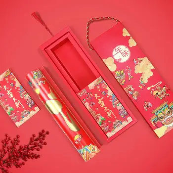 2021 Hiina Uue Aasta Kaunistused Seatud Väike Couplet Akna Kleebis Uste Värvimine
