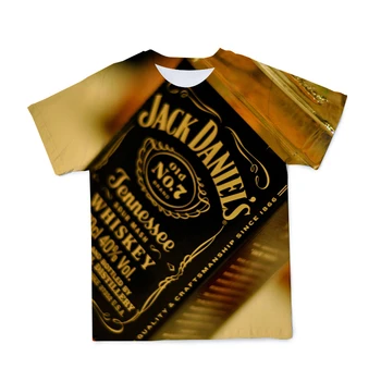 2021 Uus 3D Tshirt Meeste Malt Viski Trükkimine T-Särk, Meeste Riided Naljakas T-särgid Lühikeste varrukatega Hip-Hop Suur Suurus 110-6XL
