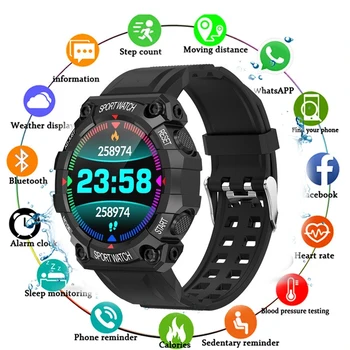 2021 Uus Bluetooth Smart Watch Mees Naine Smartwatch vererõhu Mõõtmine, Südame Löögisageduse Monitor Sport Kellad Android ja IOS