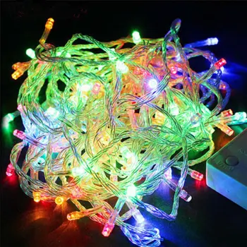 20M Veekindel 110V/220V 200 LED puhkus String tuled Jõulud Festival Poole Haldjas Värvikas Xmas Decor String LED Tuled