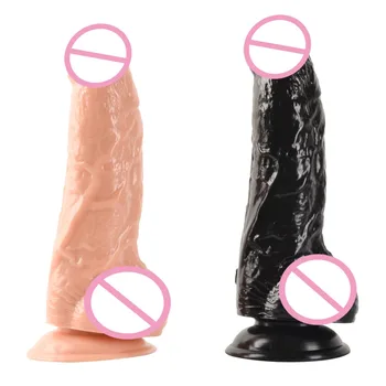 22*5cm suur paks dildo iminapp realistlik peenise kunstlik dick kukk suured riided naistele masturbator täiskasvanud sugu mänguasjad