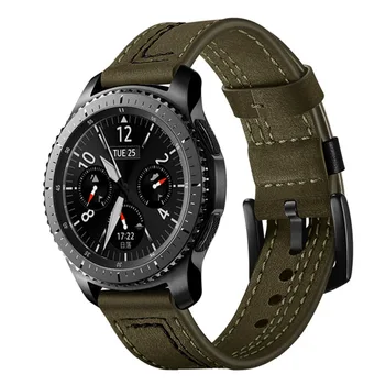 22mm watch band Samsung Galaxy vaata 46 mm Käik S3 piiril rihm correa amazfit gtr 47mm 47 huawei vaadata gt Nahast rihm