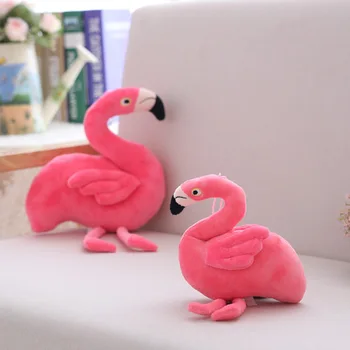 24/40cm Armas Roosa Flamingo Palus Mänguasjad Täidisega Eluslooduse Loomade Lindude Nukud Beebi Padi Sünnipäeva ystävänpäivä Kingitused Tüdrukud