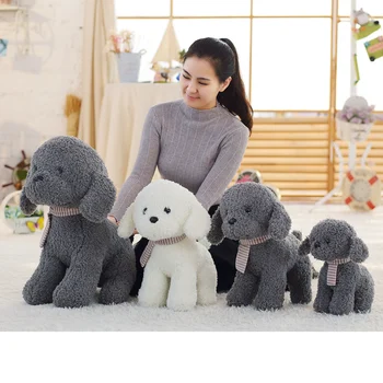 25cm Sall Taktika, koera -, plüüš-mänguasi, puudel koer nukk simulatsiooni high-end Laste Kingitus Lapsed Mänguasjad