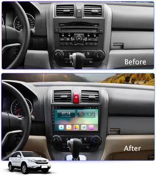 2G + 32G 2din Android 9.1 auto raadio GPS navigation CR-V 2006 2007 2008 2010 2011 mp5 auto multimeedia video mängija Honda CRV
