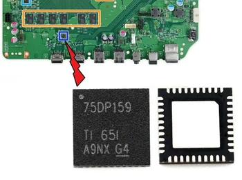 2TK 75DP159 Uued Originaal IC chipSN75DP159RSBR SN75DP159 75DP159 Xbox Üks S Slim 40pin
