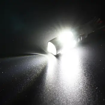 2tk/lot Super Valge 921 T10 LED PÄEVATULED Auto Lamp Projektori Objektiivi 11W 6000K Auto Auto Tagasi üles Vastupidine Valguse Lamp