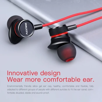3,5 mm Gaming Headset In-ear Traadiga Magnet-Stereo Koos Mic PLEXTONE G15 Kõrva Juhtmega Kõrvaklapid Tarvikud
