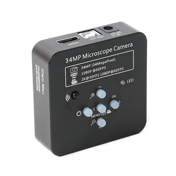 3,5 X - 90X Selgeks Käe Samba Klamber Zoom Simul Fookuskaugus Trinocular Stereo Mikroskoop + 34MP Video Kaamera Tööstuslikuks PCB