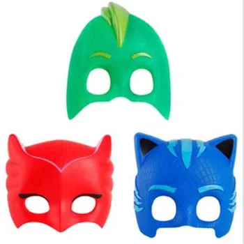 3 Tk/Set Pj Maskid Seeria Anime Kids Mänguasjad Cartoon Mask Tegevus Joonis Laste Jõulud Halloweeni Ball Pool Kingitused