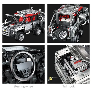 3288pcs Linna Off-Road Truck Sõiduki Mudel ehitusplokid Technic Super Sport Auto Looja, KES Tellised Mänguasjad Lastele Kingitused