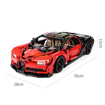 3625pcs Kes Kiirus meister Auto ehitusplokid Technic legoINGlys Bugatti chiron Super Racing DIY Tellised Jõulud Mänguasjad Lastele