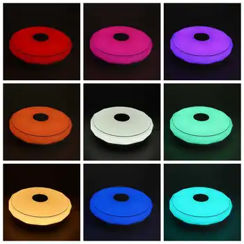 36W/72W Kaasaegne RGB LED laelambid Home valgustus APP bluetooth-Muusika, Valgus, Magamistuba Lamp Smart Lae Lamp+Kaugjuhtimispult