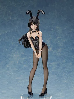 39.5 cm Seksikas Tüdruk Joonis Anime Rascal Ei Ole Unistus Bunny Tüdruk Senpai Sakurajima Mai PVC Tegevus Joonis Anime, joonis Mudel Mänguasi