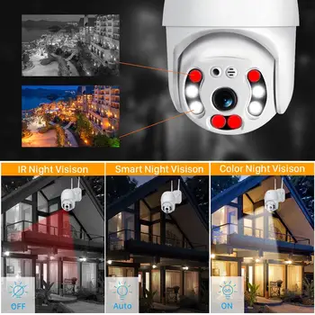 3MP Dome IP Kaamera Tuya Smartlife App Veekindel Väljas Wireless WiFi 1080P Turvalisus Kodus Kaamera Järelevalve CCTV Kaamera