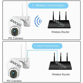 3MP Väljas Wifi PTZ IP-Kaamera, 4X Digitaalne Zoom, Wifi, Kaamera Väljas Turvalisuse Veekindel CCTV Kaamera Koju Järelevalve Yoosee