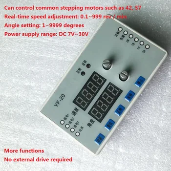 42/57 Stepper motor drive ja kontrolli integratsiooni YF-20 Motor drive kontroller / pulse / nurk / suuna / kiiruse reguleerimine