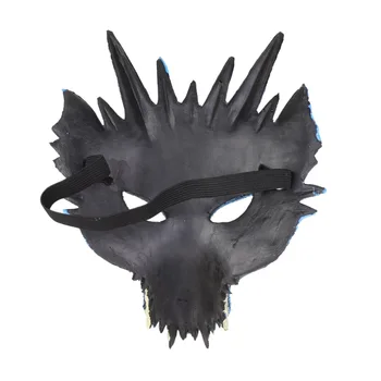 4D Pool Kaunistused Draakon Mask Pool Nägu, pehme Mask Lapsed Teismelised maskeraad Halloween Kostüüm rekvisiidid