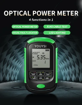 4in1 Optiline Power Meter Visuaalne Süü Lokaator Võrgu Kaabel Test Optilise Kiu Tester