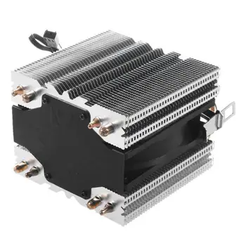 4tk Heatpipe Radiaator Sinine LED Hüdrauliline Laagri CPU Jahuti Ventilaator Heatsink Intel LGA1150 1151 1155 775 1156 AMD Fänn Jahutus