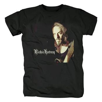5 kujunduse Kitarrist Richie Kotzen Laulja Jalas mehed naiste särk 3D heavy Metal Punk fitness camiseta rula must valge tee