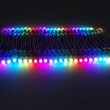 50 Tk WS2811 IC RGB LED Moodul Light DC5V Värviline Suur kaunistamiseks reklaami tuled Veekindel IP67