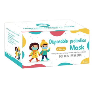 50tk/Karp Laste Multikas Prindi Kasutatav Mask 3 Kihi Lapse Lapsed Filter Hügieeni Paksenema Näo Mask Kõrvaklamber Suu Katmiseks