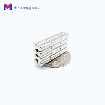50tk Odav 4x10mm NdFeB magnetid 4x10 võimas magnet D4x10 alalise Kuningas magnet D4X10mm hea kvaliteediga, 4*10 magnet D4*10