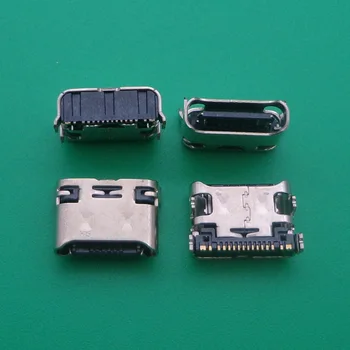 50tk Samsung A80 A805F A90 A905F Laadimine USB Pordi Pistiku Pesa-Mobiiltelefoni Liides Andmete Asendada