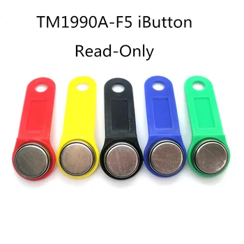 50tk TM kaardi touch memory nuppu TM1990A-F5 iButton DS1990A-F5 Patrull-kaardi DS1990A INTELLIGENTNE NUPP DS1990A-F5 nuppu smart