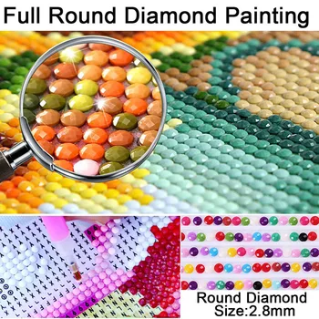 5D DIY Diamond Maali Loomade ristpistes Paar Hunt Diamond Tikandid Full Ringi Puurida Rhinestone Mosaiik Maal Kodus Kingitus