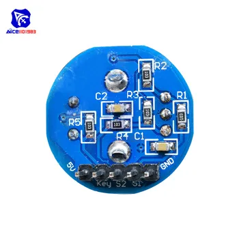 5TK/Palju Rotary Encoder Moodul 5V Klotsi Andur Arengu Ring Audio Pöörleva Potentsiomeetri Nupp Üpp Arduino