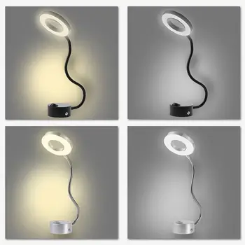 5W LED Voolikud Seina Lamp Paindlik Õhtul Tuled Koju Hotel Sise-Decor Light Öö Lugemise Soe Valge Valgustamiseks Lampara