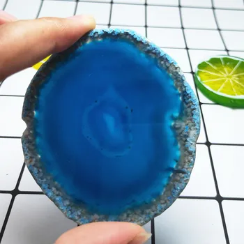 6-8cm Loomulik avärav kvarts viilud sinine onyx Crystal viil Kristallide Tervendav kodu kaunistamiseks