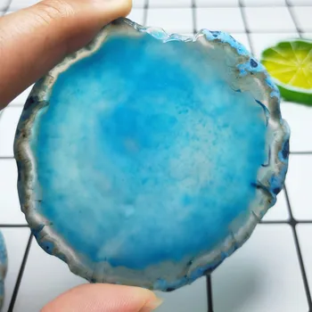 6-8cm Loomulik avärav kvarts viilud sinine onyx Crystal viil Kristallide Tervendav kodu kaunistamiseks
