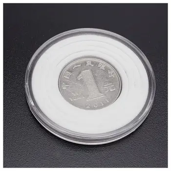 60 Tk 46 mm Mündi Juhtudel Kapslid Omanik Kohaldada läbipaistvast Plastikust Ring Ladustamise Kasti