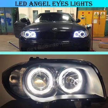 60W LED Auto Halo Rõngad Auto Angel Eyes Pirnid BMW 1 3 5 Z X-seeria, E90 E91 E92 E93 M3 E60 E89 E81 E82 E87 E88 X5 E70 X6 E71