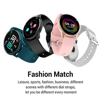 696 ZL01 Nutikas Käevõru Südame Löögisageduse, vererõhu -, Tervise-Veekindel Smart Watch Bluetooth Vaadata Käepaela Fitness Tracker 10