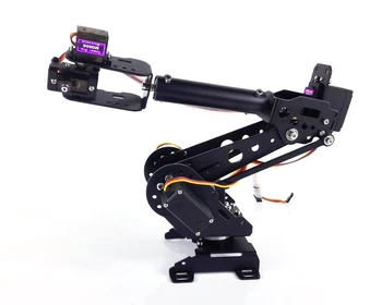 6DoF Robot Arm ABB Manipulaatori koos 4tk*MG996r+2tk*MG90S+ESPduino Development Kit