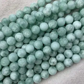6mm 8mm 10mm roheline ring Angelite stone beads natural gemstone beads DIY lahti helmed ehete tegemise strand 15